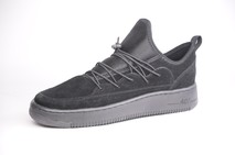Черные кроссовки мужские Nike Air Force на каждый день